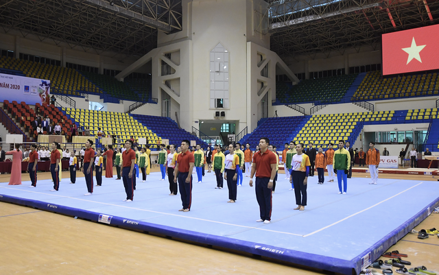 Ouverture du Championnat national de gymnastique artistique 2020
