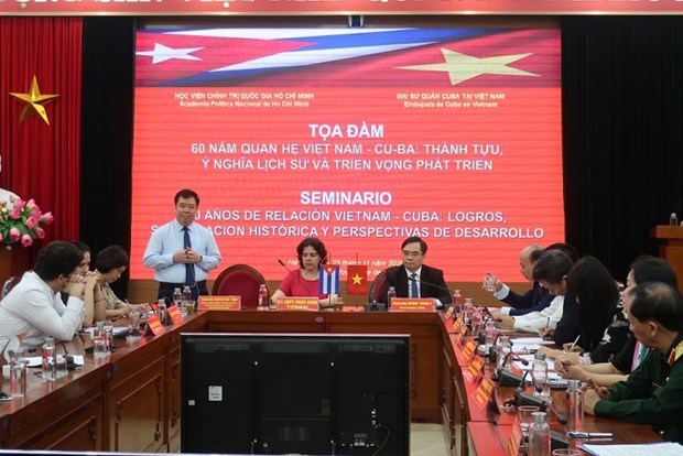Colloque sur les 60 ans des relations entre le Vietnam et Cuba