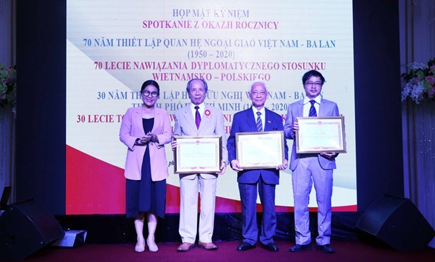 Les 70 ans de relations diplomatiques Vietnam-Pologne fêtés au Sud