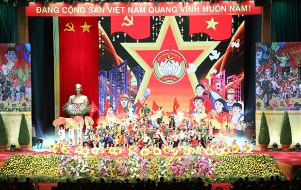 Le dirigeant Nguyen Phu Trong assiste à la célébration des 90 ans du Front de la Patrie du Vietnam