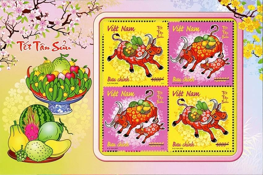 Emission de timbres pour saluer l Année du buffle 2021