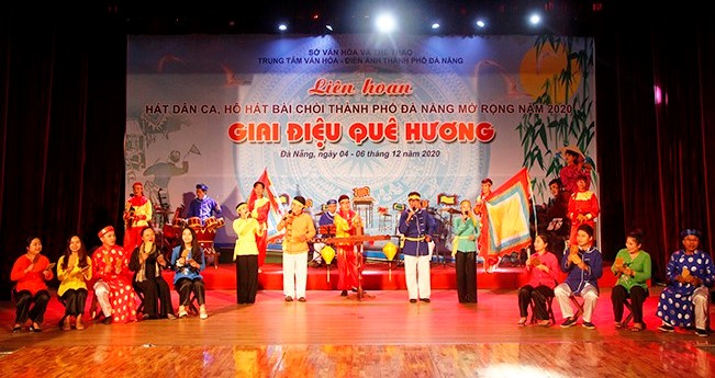 Festival des chants folkloriques et de l’art du bài chòi de Danang 2020