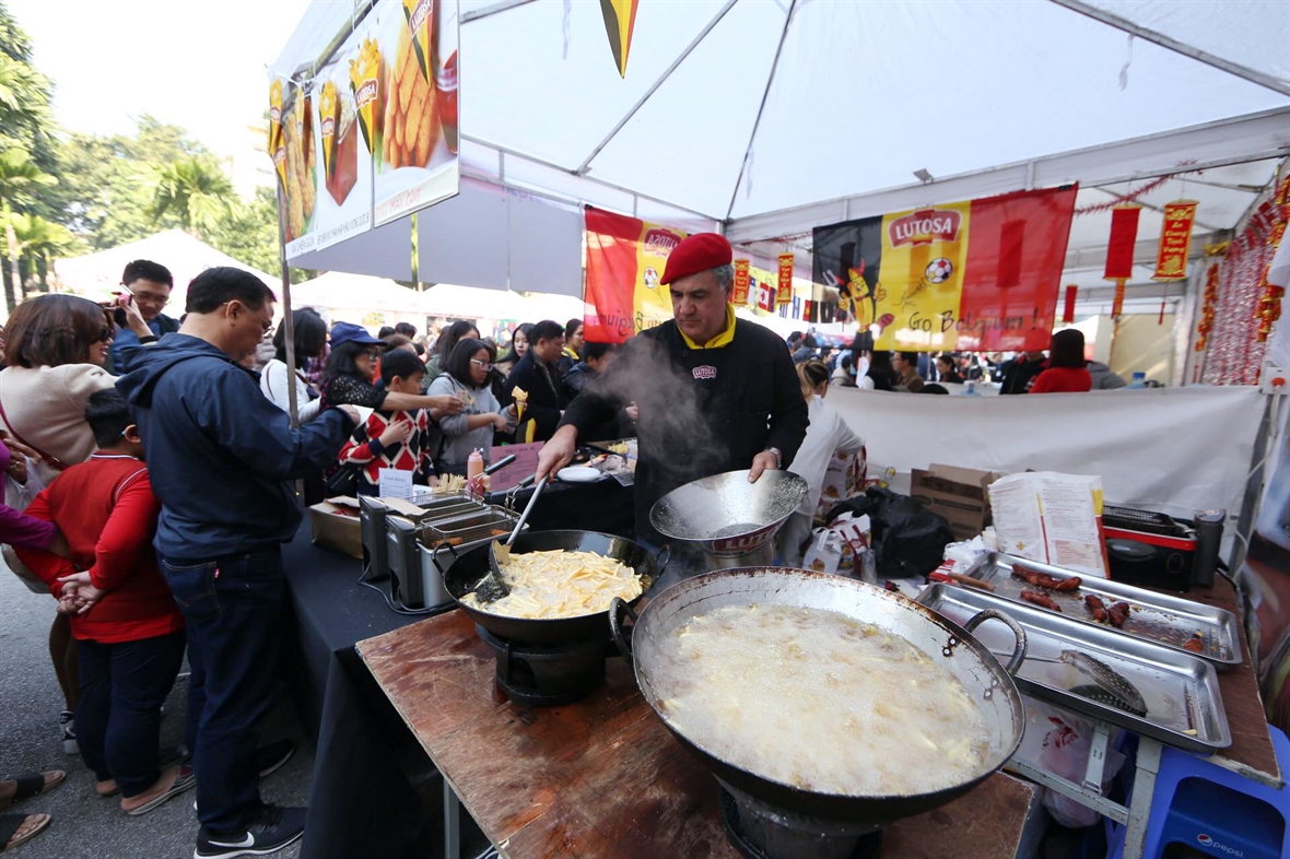Près de 150 stands au Festival de la gastronomie internationale 2020