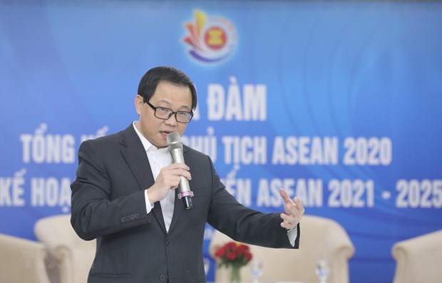 Réunion avec la presse sur l Année de la présidence vietnamienne de l ASEAN