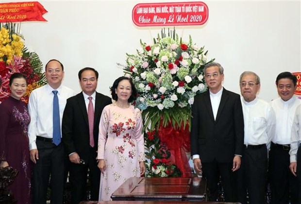 Vœux de Noël aux catholiques à Hô Chi Minh-Ville, à Hanoï et à Cân Tho
