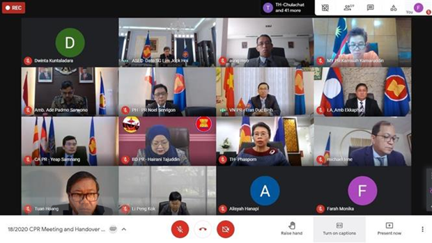 ASEAN 2020 le Vietnam transfère la présidence du CPR au Brunei