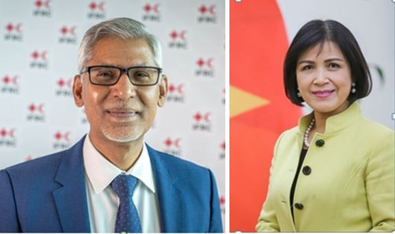 Le secrétaire général de la FICR salue la coopération avec le Vietnam
