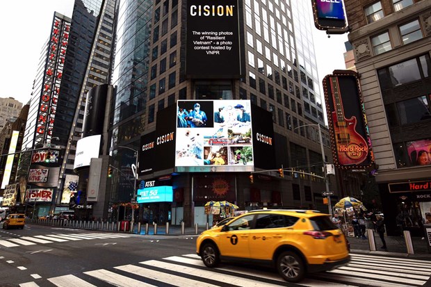 La lutte du Vietnam contre le COVID-19 s’affiche à Times Square