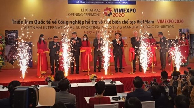 Ouverture du salon international sur l industrie auxiliaire VIMEXPO 2020