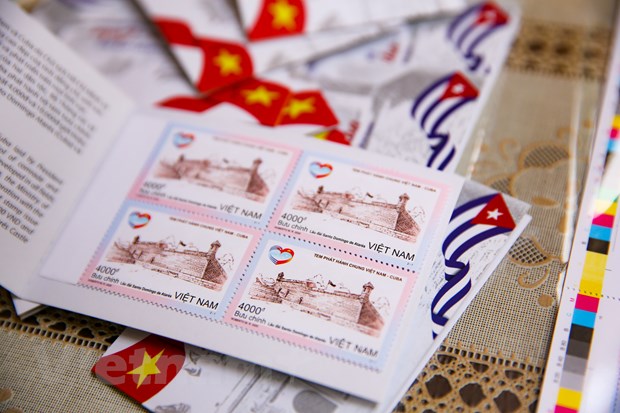 L’émission conjointe de timbres marque les 60 ans des liens Vietnam-Cuba