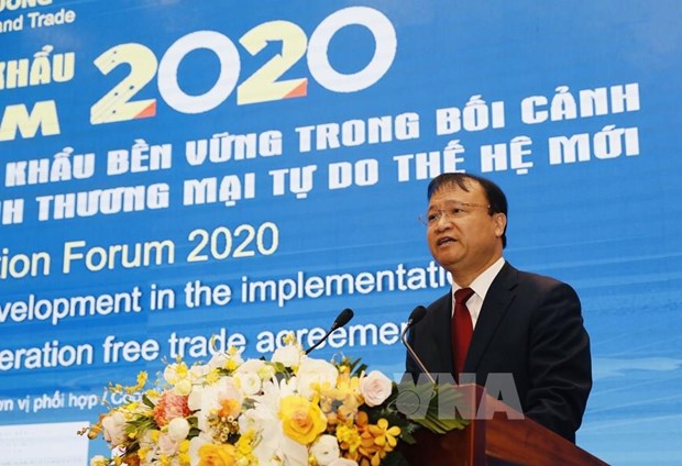 Les exportations vietnamiennes de 267 milliards de dollars en 2020