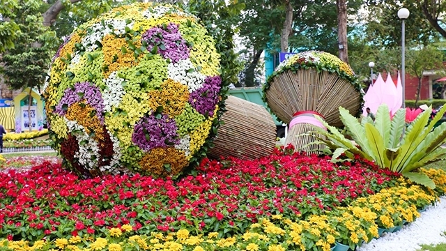 Ho Chi Minh-Ville se prépare pour la Fête des fleurs de printemps