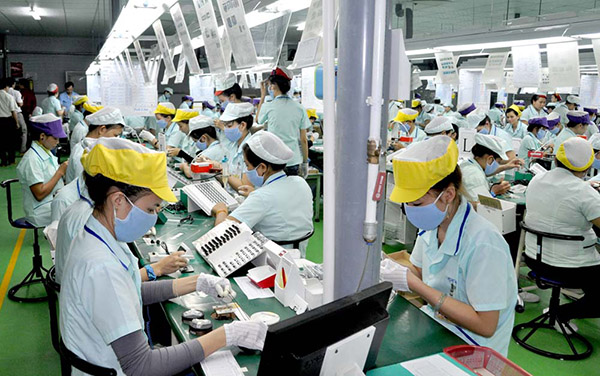 Productivité du travail Objectif d’augmenter de plus de 7,5 an