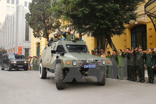 La police de Hanoi met en œuvre des plans pour assurer la sécurité du congrès du Parti