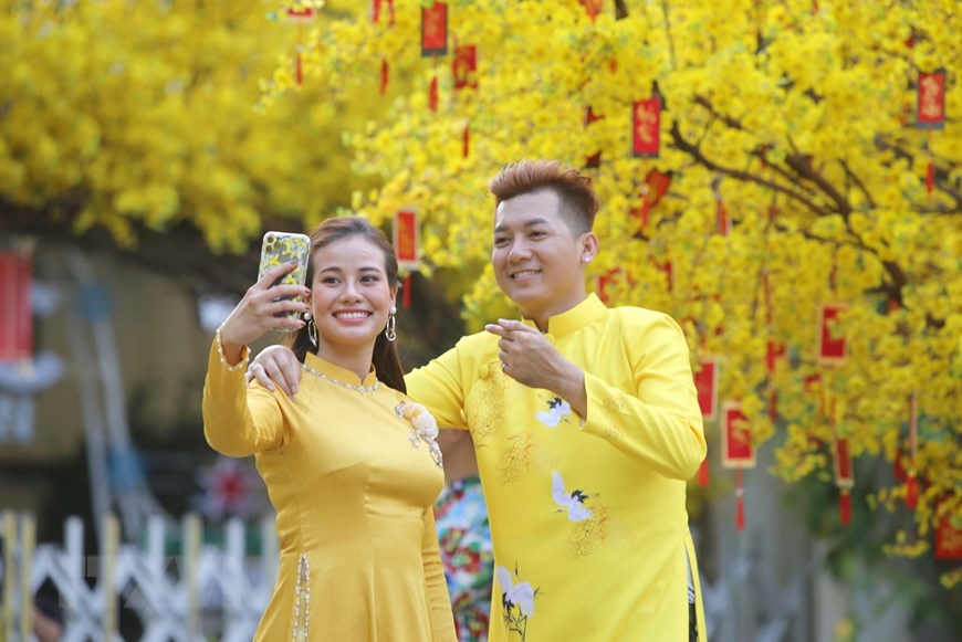 Ho Chi Minh Ville Couleur printanière au «Têt Viêt»