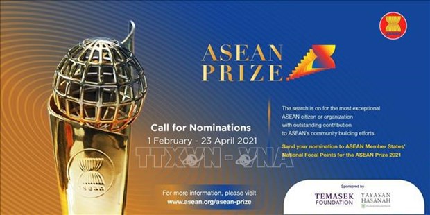 Lancement du Prix de l’ASEAN 2021