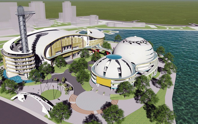 Mise en chantier du palais des enfants de Hanoi