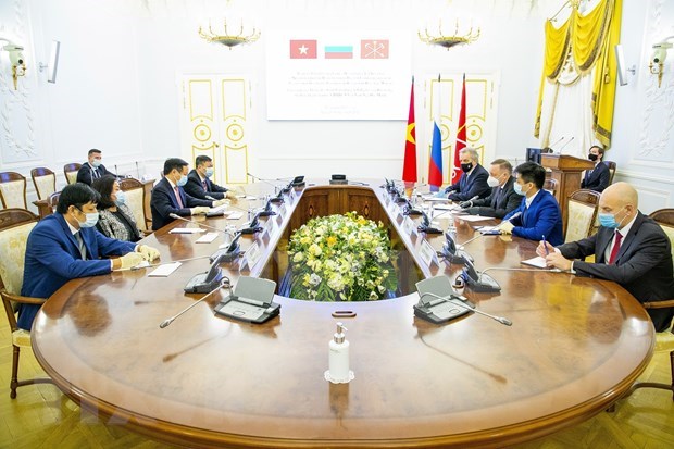 L’anniversaire de l Union de la jeunesse communiste Ho Chi Minh fêté à Saint-Pétersbourg