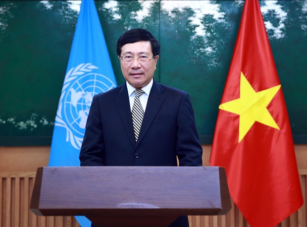 Le vice-Premier ministre Pham Binh Minh envoie un message vidéo à la 77e session de la CESAP