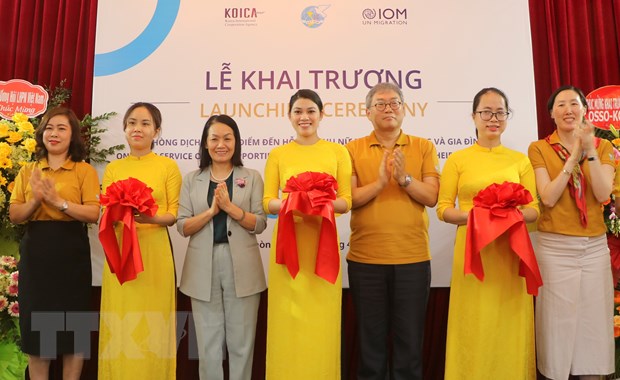 Hai Phong Ouverture d un bureau OSSO pour soutenir les femmes migrantes rapatriées