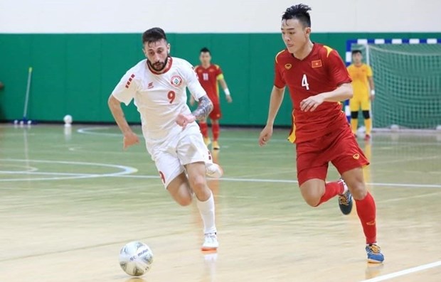 Futsal  match nul entre le Vietnam et le Liban lors des éliminatoires de la Coupe du monde 2021