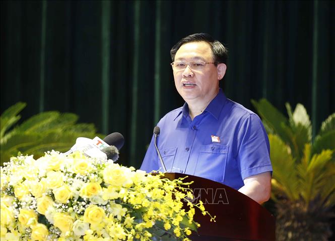Élections législatives le président de l’AN rencontre des électeurs de Hai Phong