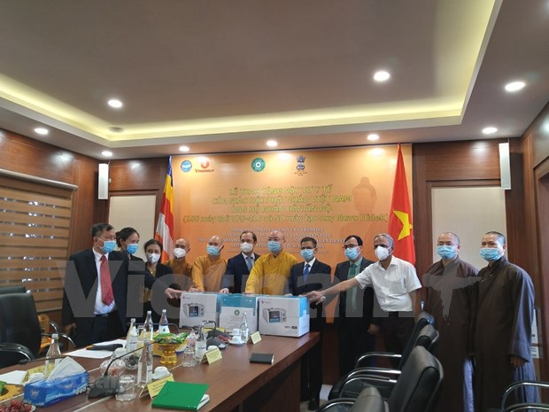 COVID-19 aide de la Sangha bouddhiste du Vietnam pour l’Inde