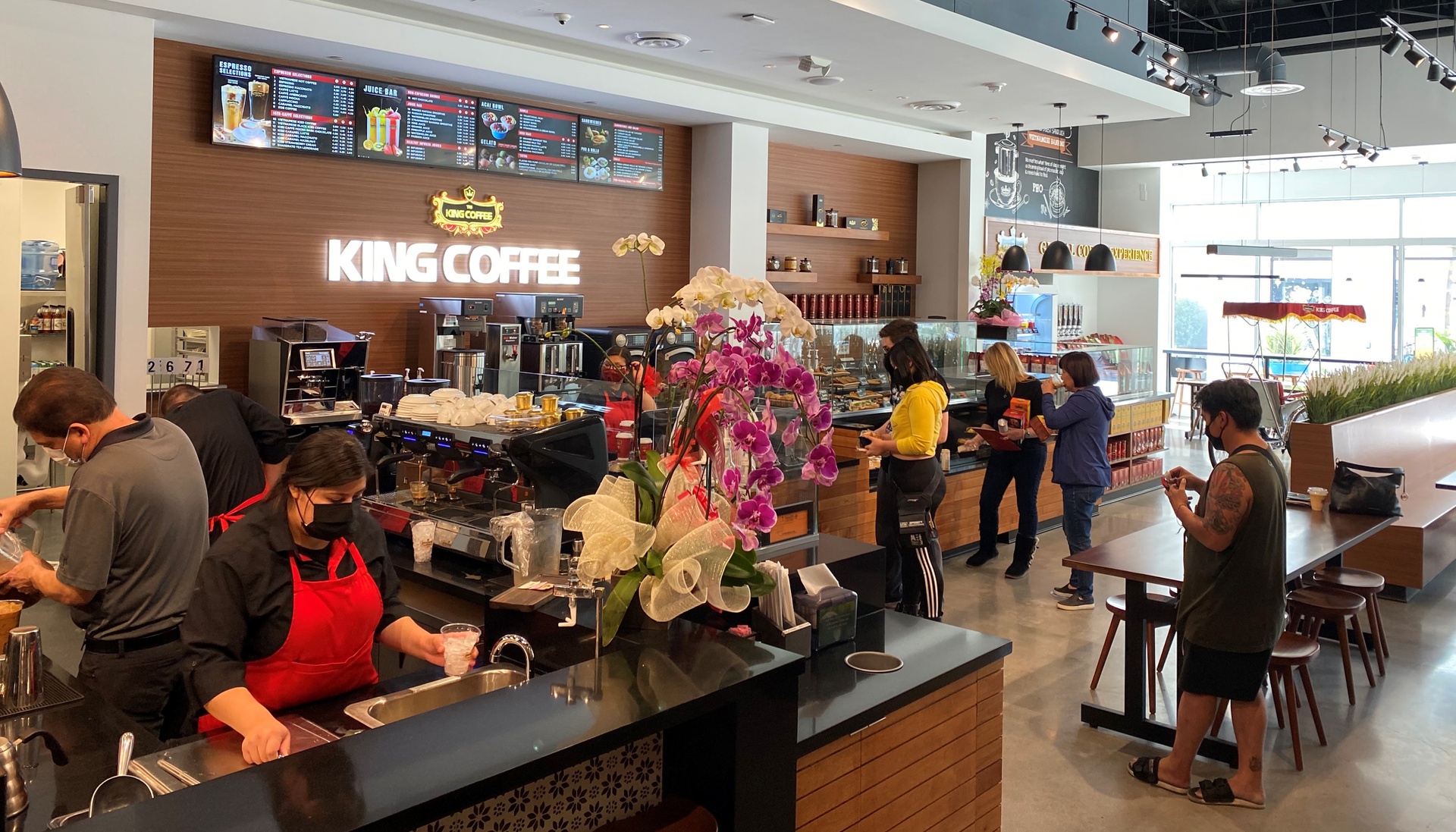 Phuc Long et King Coffee ouvrent des magasins aux États-Unis