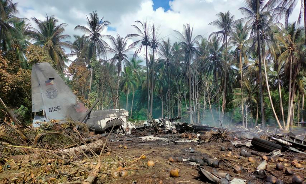 Crash d un C130 au Philippines la boîte noire retrouvée