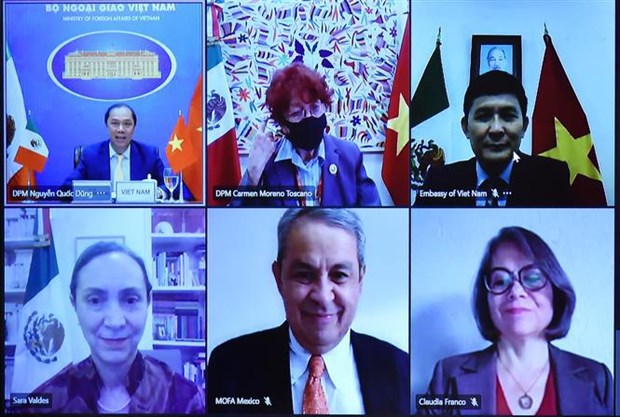 Le Vietnam et le Mexique encouragent leurs ministères et secteurs à coopérer sous diverses formes
