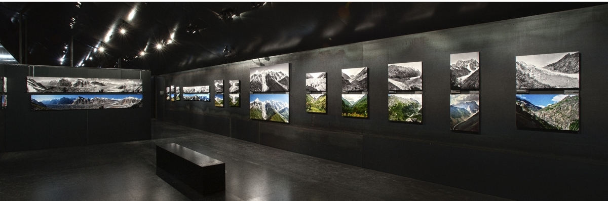 Exposition Italian routes - Paysage de montagne italien  Un nouveau regard sur le changement climatique