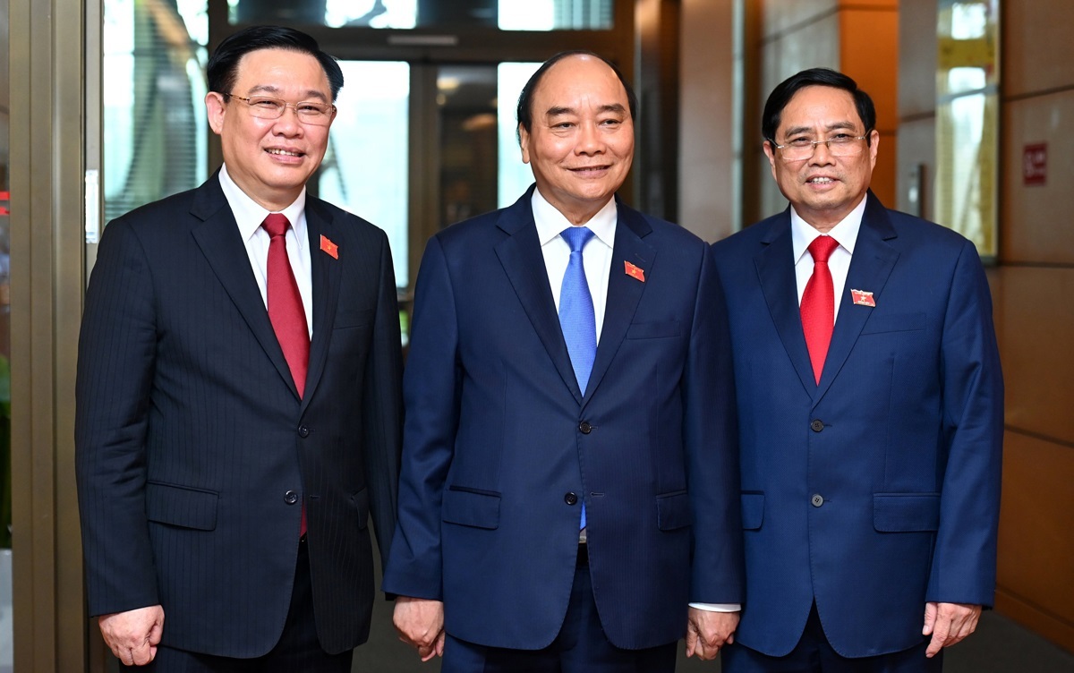 Le Laos et la Chine félicitent les dirigeants vietnamiens nouvellement élus
