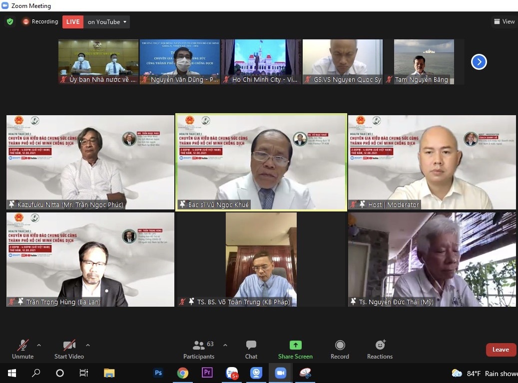 COVID-19 Des experts vietnamiens à l étranger donnent des conseils à Ho Chi Minh-Ville