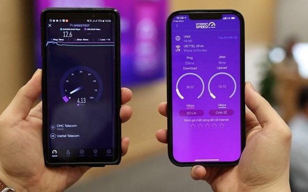 Indice de vitesse de connexion à l Internet au Vietnam mis à jour régulièrement