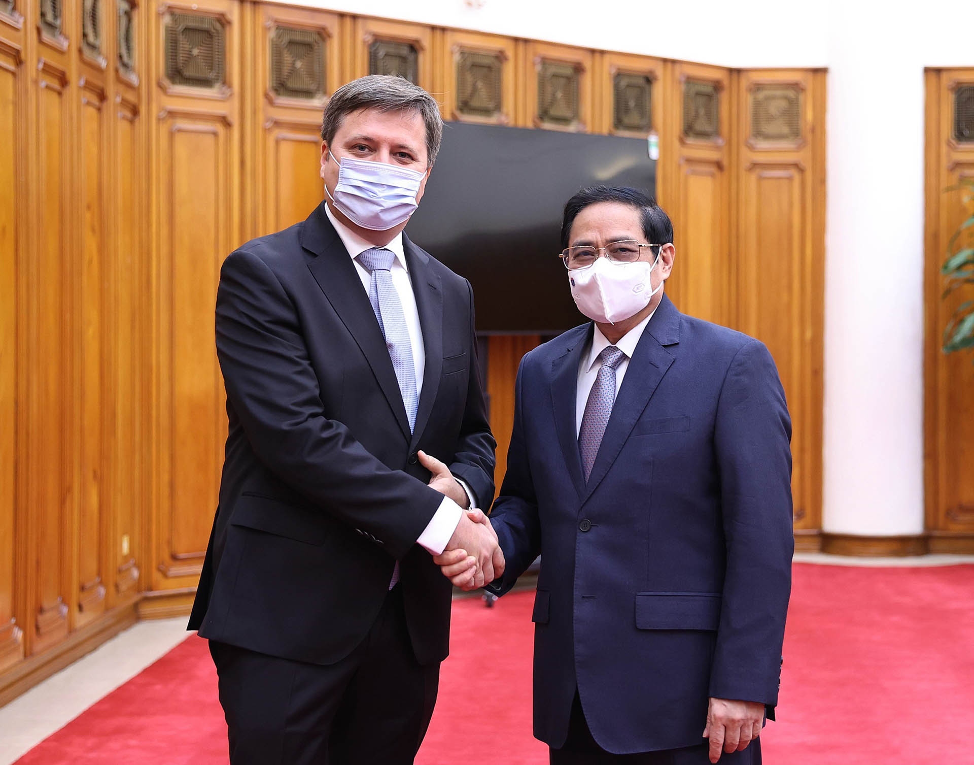 Le Premier ministre Pham Minh Chinh remercie la Pologne pour son aide au Vietnam