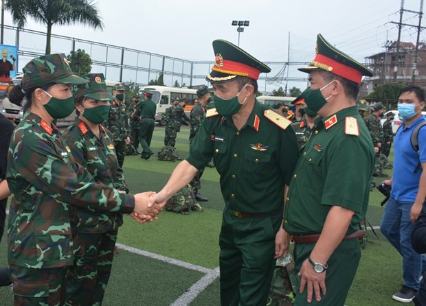 Covid-19 les médecins militaires viennent en aide à Hô Chi Minh-Ville et à Binh Duong