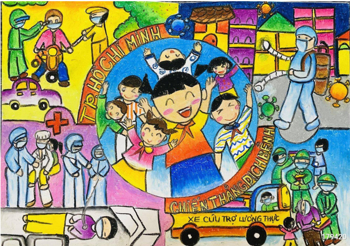 70 000 peintures d enfants Croire au Vietnam contribuent au Fonds de vaccins anti-COVID-19