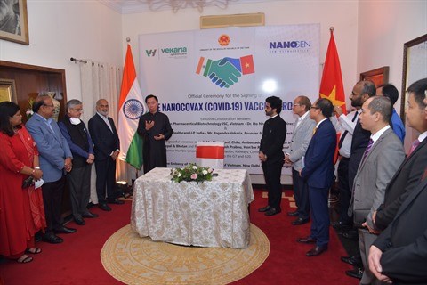 Nanogen et Vekaria Healthcare LLP signent un accord sur le vaccin vietnamien Nano Covax