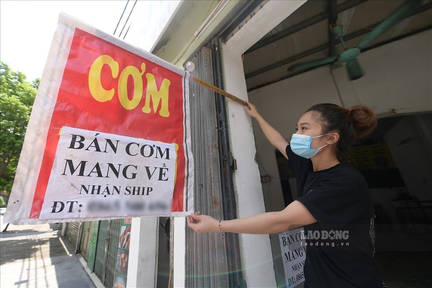 La vente à emporter autorisée dans 19 arrondissements et districts de Hanoi