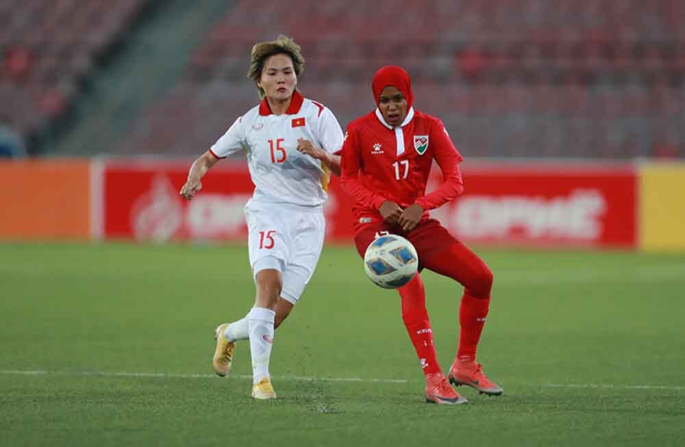 Éliminatoires d’Asian Cup 2022 Les Vietnamiennes battent les Maldives 16-0
