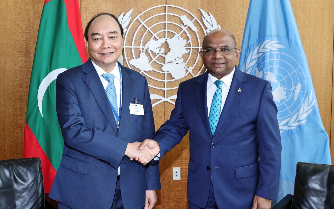 Le président vietnamien rencontre de hauts dirigeants de l ONU