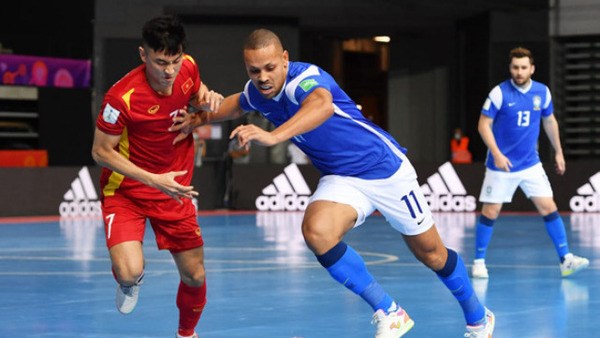 Coupe du monde de Futsal 2021  l équipe vietnamienne battu par son adversaire brésilien