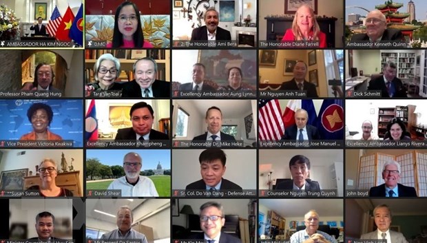 Le Vietnam ​à un webinaire sur les résultats du “Mekong-US Partnership Track 1 5 Policy Dialogue”