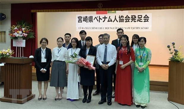 L’Association de Vietnamiens dans la préfecture japonaise de Miyazaki voit le jour