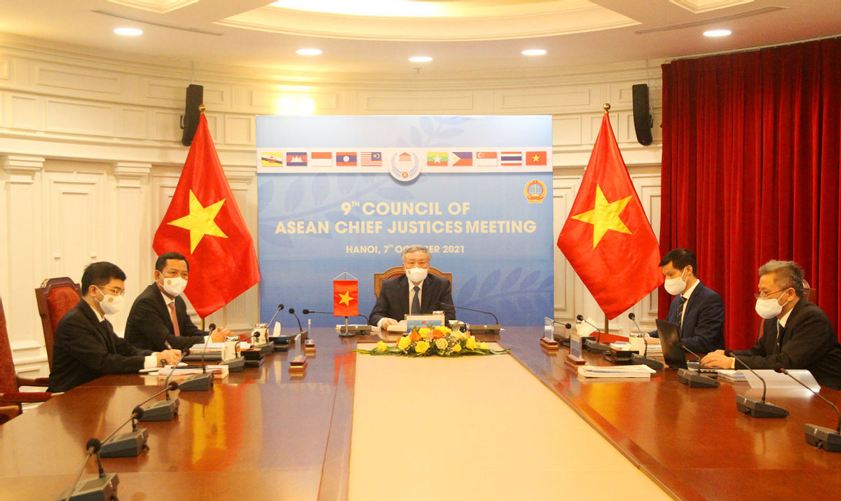 Le Vietnam participe à la 9e réunion du Conseil des juges en chef de l ASEAN