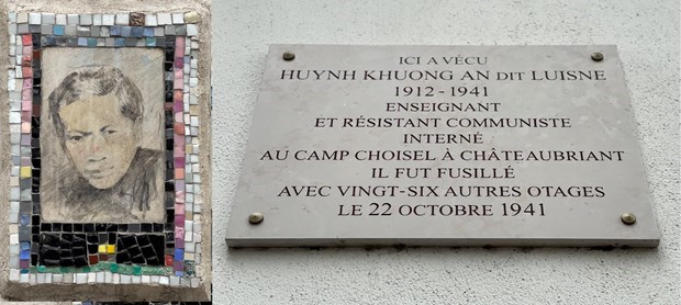 Célébration du 80e anniversaire de la mort du martyr Huynh Khuong An à Paris