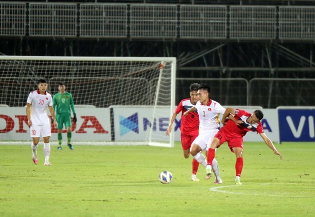 Match amical l’équipe U22 du Vietnam bat 3-0 celle du Kirghizistan