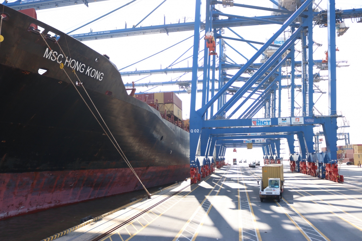 Le port maritime international de Hai Phong accueille la nouvelle ligne de service de MSC