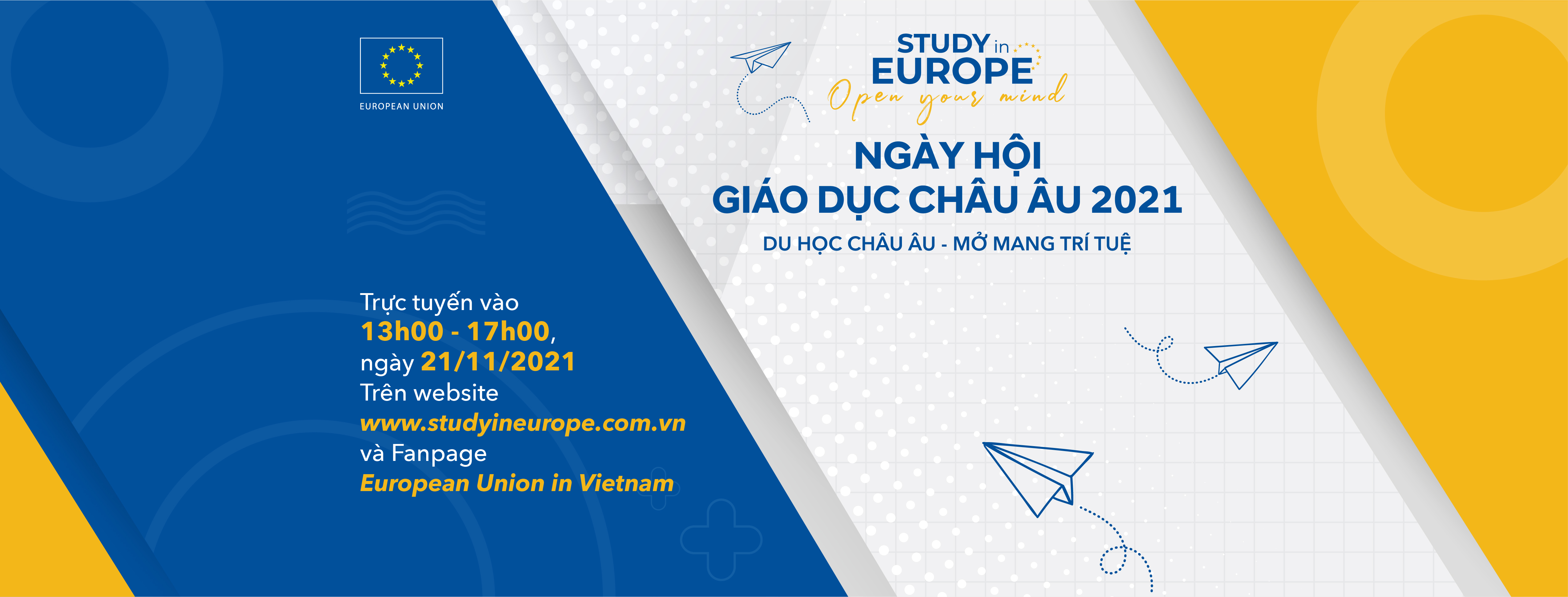 Rendez-vous au Study in Europe 2021 , le salon pour préparer ses études en Europe