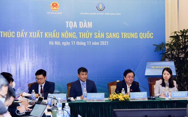 La promotion des exportations de produits agricoles et aquatiques vers la Chine